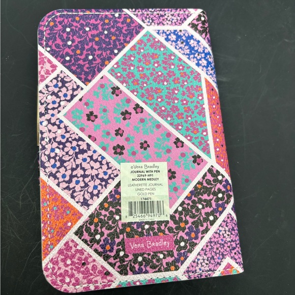 Vera Bradley Journal with Gold Pen - Picture 3 of 3